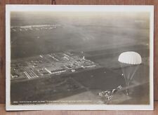 1918 Photo Dallas Love Field TX Flying Frolic Parachute Jump 5