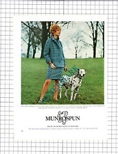 Munrospun Munro Group Scotland  ADVERT -  1965 Cutting / Print picture