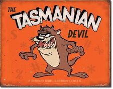 The Tasmanian Devil TIN SIGN Wall Poster Decor Warner Brothers Cartoon Classic picture