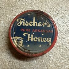 Vintage Fischer’s Pure Arkansas Honey Jar Lid picture