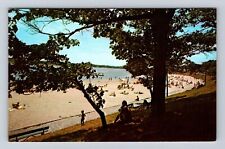 Onset MA-Massachusetts, Onset Beach, Antique Vintage Souvenir Postcard picture