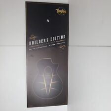 Taylor Quality Guitars Store Display Sign Builder Edition Collection Preformence picture