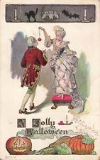 pc5786 postcard A Jolly Halloween 1907 Fred Lounsbury 2052-2 postally used picture