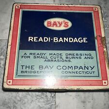 Bay’s Readi-bandage Container - Vintage picture