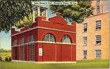 Harper Ferry WV-West Virginia, John Browns Fort, Vintage Postcard picture