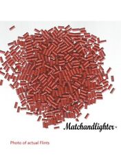 10 Red Lighter Flints for Fluid/ Gas Lighters Replacement Flint USA Ship picture