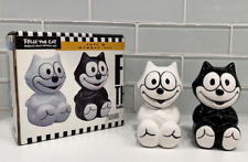 Vintage Felix The Cat SALT AND PEPPER Shakers NEW OPEN BOX - CUTE picture