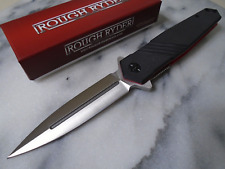 Rough Ryder Ball Bearing Pivot Stiletto Pocket Knife Folder G10 RR2084 HCSS New picture