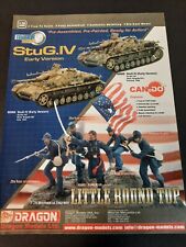 DRAGON MODELS Little Round Top 20th Maine Infantrymen Figures Magazine PRINT AD  picture