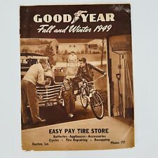 VTG 1949 Goodyear Sales Brochure Bicycles Wagon Radios Sporting Goods picture