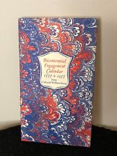 Vintage Bicentennial Engagement Calendar 1777 - 1977 from Colonial Williamsburg picture
