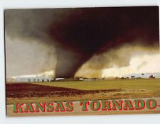 Postcard Kansas Tornado Kansas USA picture