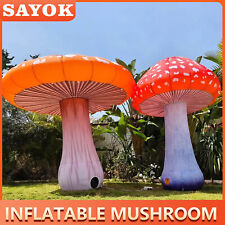 9.8 Feet Tall Inflatable Mushroom Balloon For Theme Park Event Stage Decoration picture