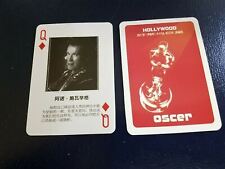 Arnold Schwarzenegger Actor Oscar Hollywood Playing Card WOW picture