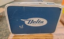 Vintage Rare Delta Airlines Mini Play Suitcase, has 1945-1953 Logo 9