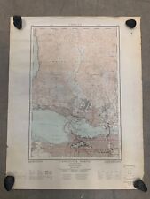 Original C. 1960 Vancouver BC Map of New Westminster | 29x22