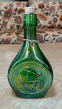VINTAGE WHEATON ROBERT FRANCIS KENNEDY GREEN OPALESCENT COMMEMORATIVE BOTTLE picture