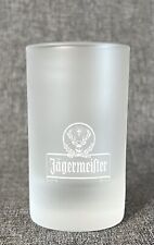 JAGERMEISTER FROSTED DOUBLE SHOT GLASS Liquor Deer Stag picture