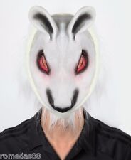 White Fox Halloween Funny Scary Costume Party Mask  picture