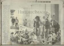 1970 Press Photo Students of Columbia University Demonstrate. - RSG08297 picture