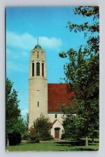 Omaha NE-Nebraska, Father Flanagan's Boys Town, Chapel, Vintage c1957 Postcard picture