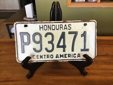 Vintage HONDURAS CENTRO AMERICA License Plate #P93471  - Canadian Seller picture