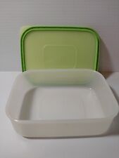 Tupperware Quadro Freezer Container 5780A-6 Green New B13 picture