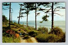 Whidby Island WA-Washington, Admiralty Inlet On Puget, Vintage Postcard picture
