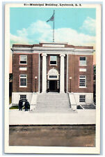 c1930's Municipal Building Lynbrook Long Island New York NY Vintage Postcard picture