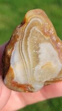 Beautiful 2.4 oz Lake Superior Agate LSA -  Striking Chunky Colorful Floater picture
