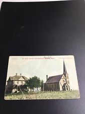 1909 Mountville, MN Postcard - Church and Parsonage 738 picture