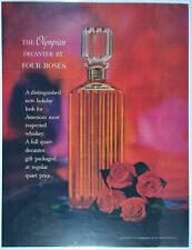 1960s Four Roses Whiskey Single Page Magazine Ad picture