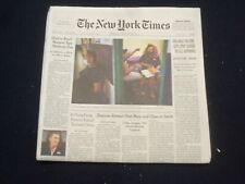 2021 FEBRUARY 25 NEW YORK TIMES - ONE-DOSE VACCINE GETS STEP CLOSER TO APPROVAL picture