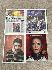 The Observer 5th May 2024 5/5/24 Josh O’Connor & Ipswich Town FC picture