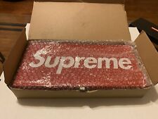 Supreme Large Metal Storage Box Red SS17 SS17A65 picture