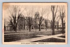 Geneseo NY- New York, State Normal School, Antique, Vintage c1921 Postcard picture