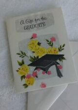 Adorable Vintage Graduation Card *Tiny American Greetings 50s 60s picture