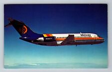 Midway Airlines McDonnell Douglas DC-9 Plane, Transportation Vintage Postcard picture
