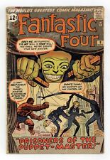 Fantastic Four #8 FR/GD 1.5 RESTORED 1962 picture