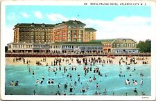 Postcard Royal Palace Hotel Atlantic City New Jersey NJ picture