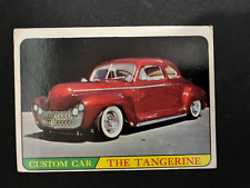 1969 Topps Milton Bradley Win A Card 1968 Hot Rods #8 Custom Car Tangerine VgEx picture