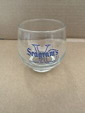 2 Seagram’s V.O. Canadian Whiskey Highball Glasses Seagram's Logo 3-1/8