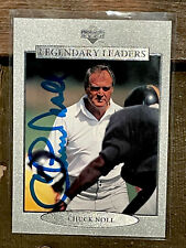 Chuck Noll signed autographed football card 1997 Upper Deck Legends  picture