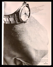 1965 Vintage Original Rolex Oyster Perpetual Chronometer zephyr Print Ad  EX picture