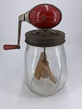 Vintage Red DAZEY Crank Butter Churn No. 4 Daisy Corporation St. Louis ~ USA picture