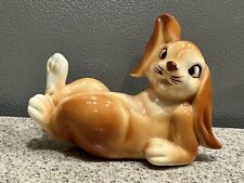 Vintage Quon Quon Cute Posed Bunny Rabbit Figure Made in Japan Home Decor picture