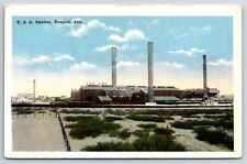 C &A Smelter c1916 Douglas Arizona AZ Vintage EC KROPP Postcard picture