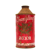 Yuengling empty cone top beer can picture