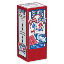 Bicycle Jumbo Faces Playing Cards - 12 Pks. picture