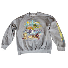 Vintage Disney Parks Crew Neck Sweatshirt XL Long Sleeve Magic Kingdom Graphic picture